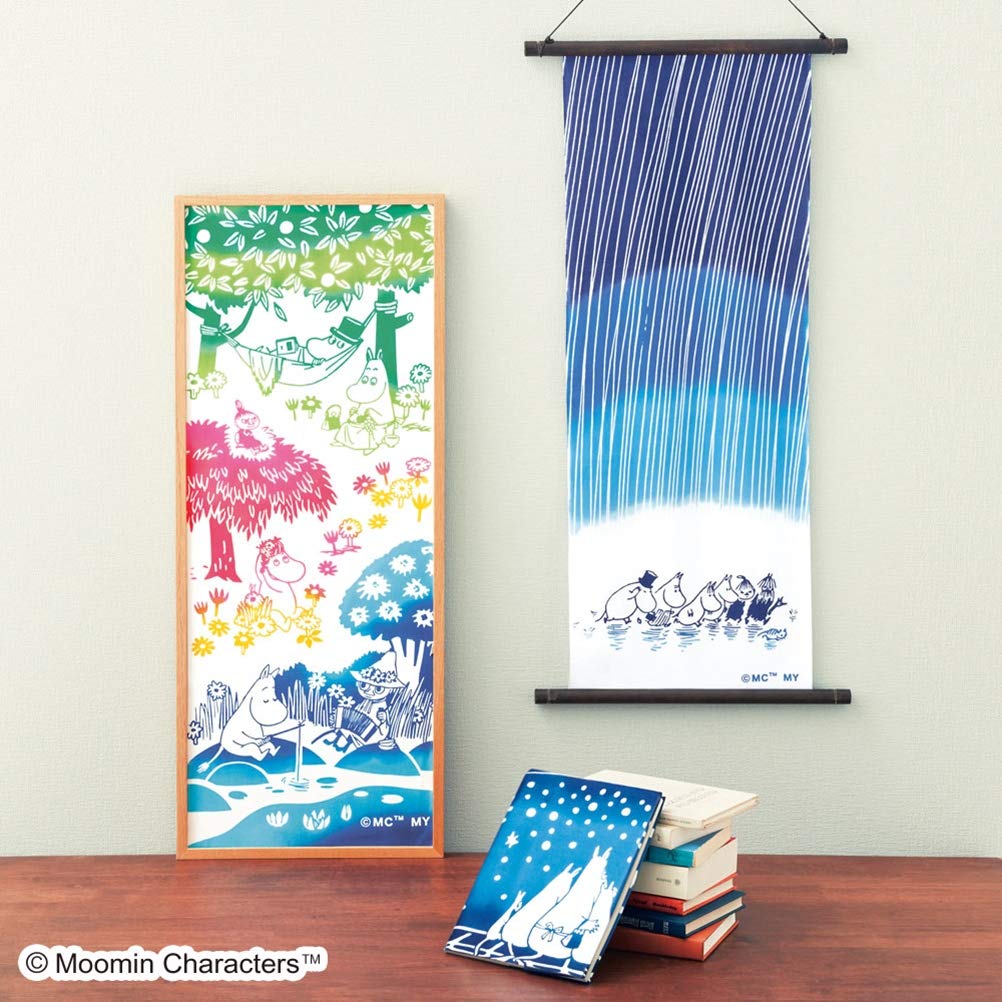 Amazon｜Miyamoto-Towel 日本製 注染手ぬぐい 33×90cm ムーミン